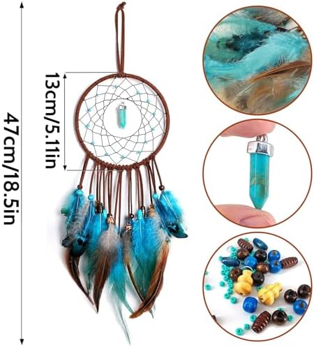Traditional Dream Catcher Kit for Girls Boys Wall Decor