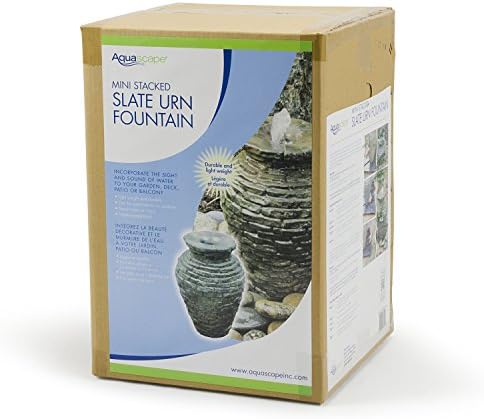 Aquascape Mini Stacked Slate Urn Water Fountain