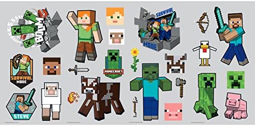 RoomMates RMK5366SCS Minecraft Characters Wall Decals