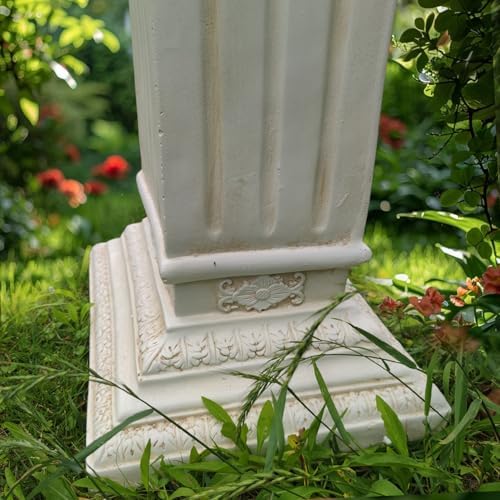 Large 355 Inch Vintage Weathered Column with Base