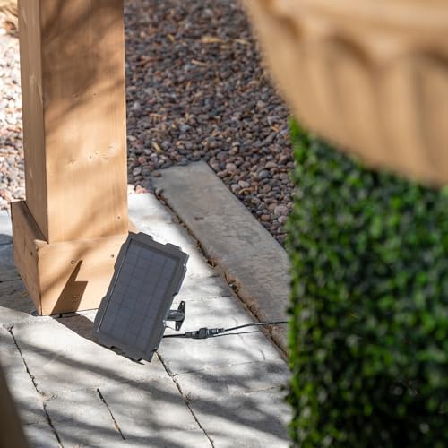 XBrand 303 Inch Solar Wall Fountain
