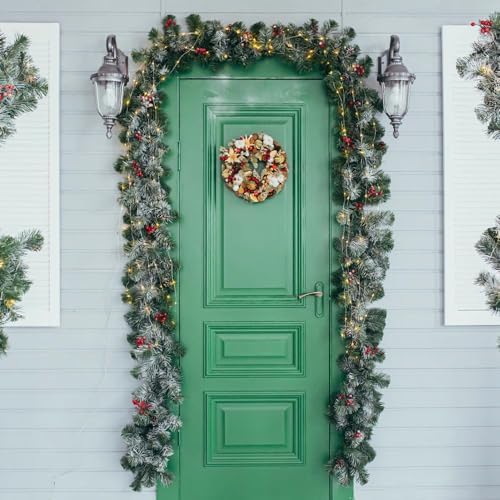 2 Pack Magnetic Wreath Hanger for Metal Doors and Christmas Decorations