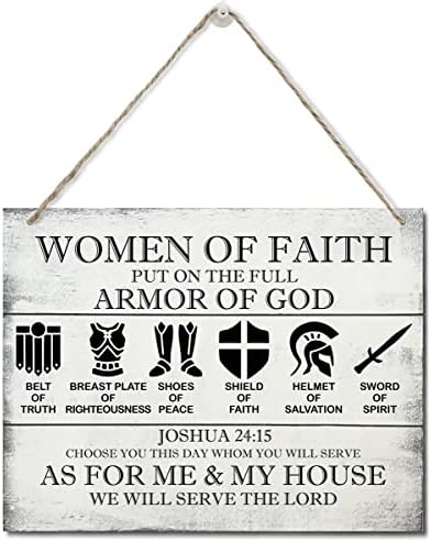 Wood Plaque Sign with Hemp Rope Hanging Strap