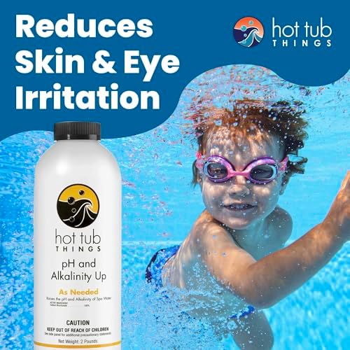 pH Up Alkalinity Increaser for Hot Tub Pool Spa 2 Pounds