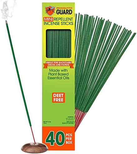 Natural Mosquito Repellent Outdoor Sticks 40 Pcs