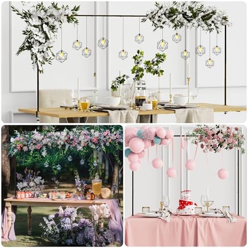 Adjustable Table Rod Stand with Clamps for Party Decoration