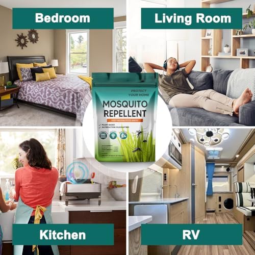 Mosquito Repellent 12-Pack for Home and Outdoor Use