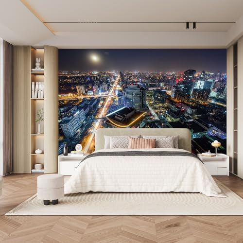 Skyscraper Wall Mural Self-Adhesive 135x1063