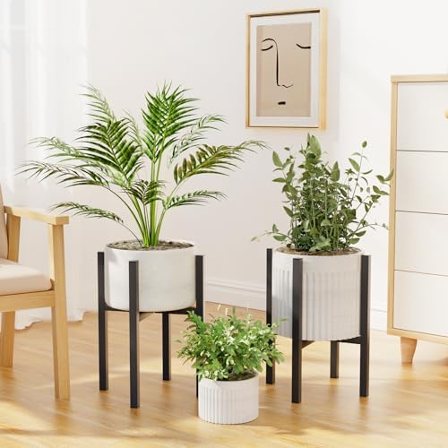 Adjustable Metal Plant Stand for Indoor Outdoor Use