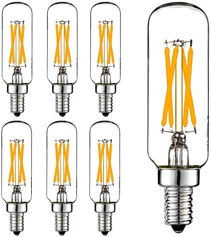 LiteHistory 6W Dimmable LED E12 Bulb 6Pack 2700K Warm White