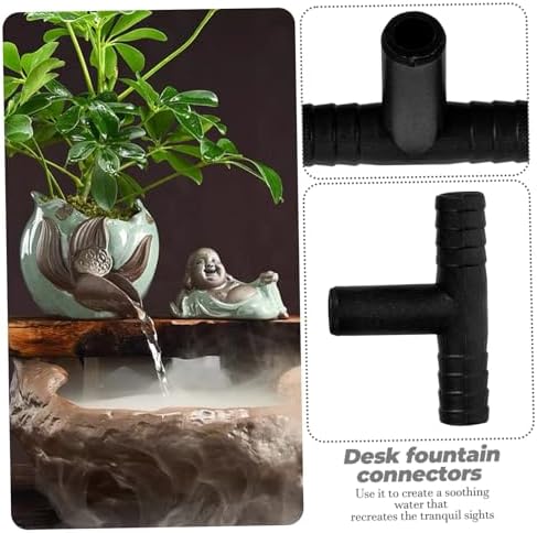 Cabilock 10pcs T-Shaped Hose Splitter for Fountain Accessories