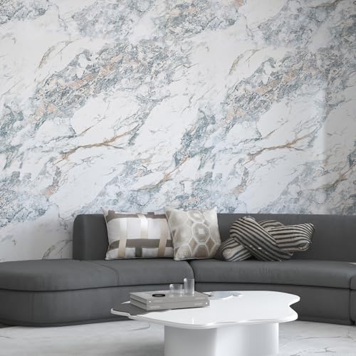 Adrmpest 394x48 Inch Marble Contact Paper for Countertops and Walls