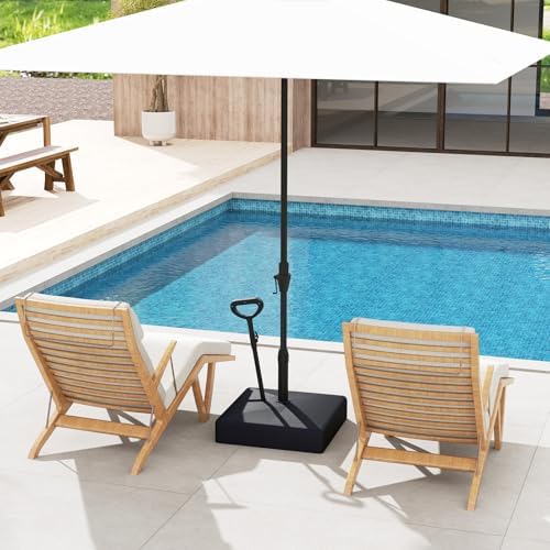 HAPPYGRILL Umbrella Base with Wheels and Adapters