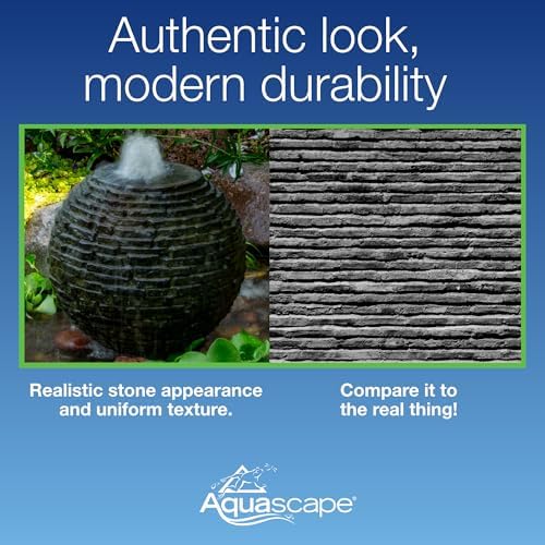 Aquascape Stacked Slate Sphere Water Fountain