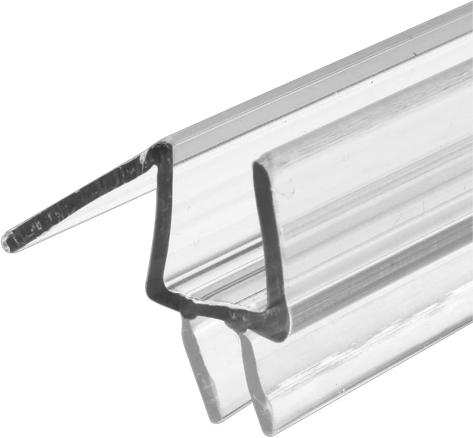 Prime-Line M 6258 Frameless Shower Door Bottom Seal - 36 Inch Clear Vinyl