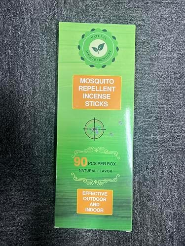 90 Pcs Natural Mosquito Repellent Incense Sticks