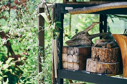 ONOE Single Flower Stand Campsite Decor Artificial Fresh Dried Flowers Indoor Gardening