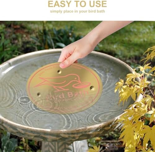 4Pack Bird Bath Purification Disk 9999 Pure Copper