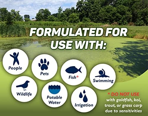 Crystal Plex Algaecide 1 Gallon for 1 Acre Pond