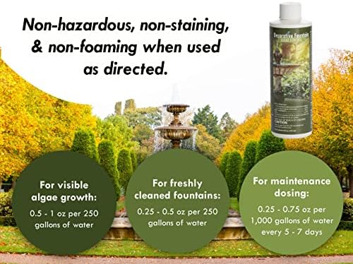Fountain Algaecide and Clarifier 8-Oz Bottle