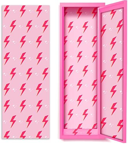Hsei Deluxe Magnetic Locker Wallpaper Pink Preppy 12x36