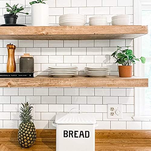 STICKGOO 10-Sheet Peel and Stick Subway Tile White Thicker Design