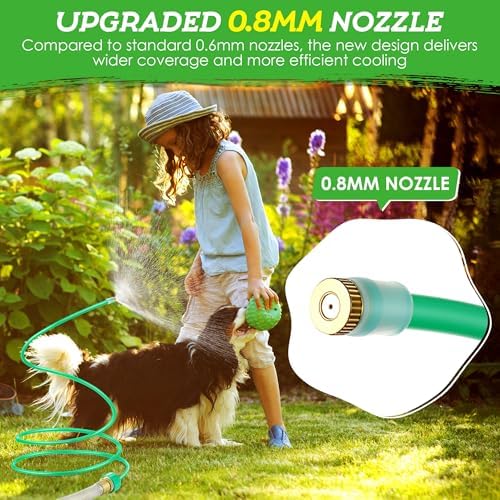 HappyAlley 60 Inch Hummingbird Outdoor Mister with Adjustable Aluminum Tube