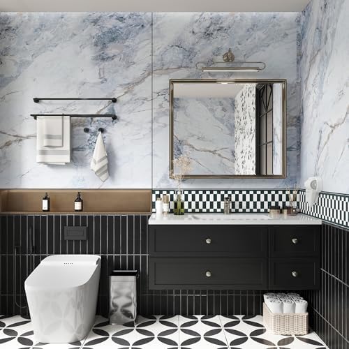 Adrmpest 394x48 Inch Marble Contact Paper for Countertops and Walls