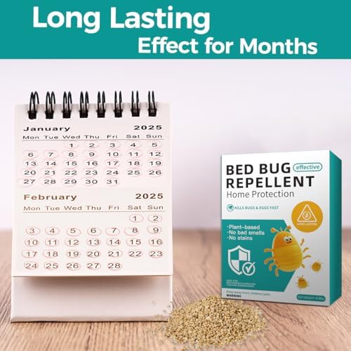8 Pack Bed Bug Repellent with Citronella and Lemongrass