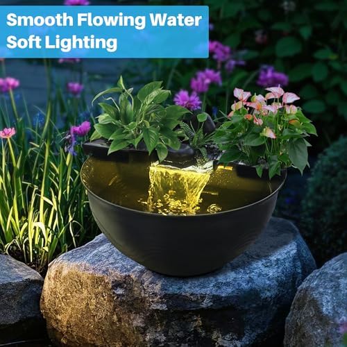 Biling Mini Pond Waterfall Kit for Indoor Outdoor Use