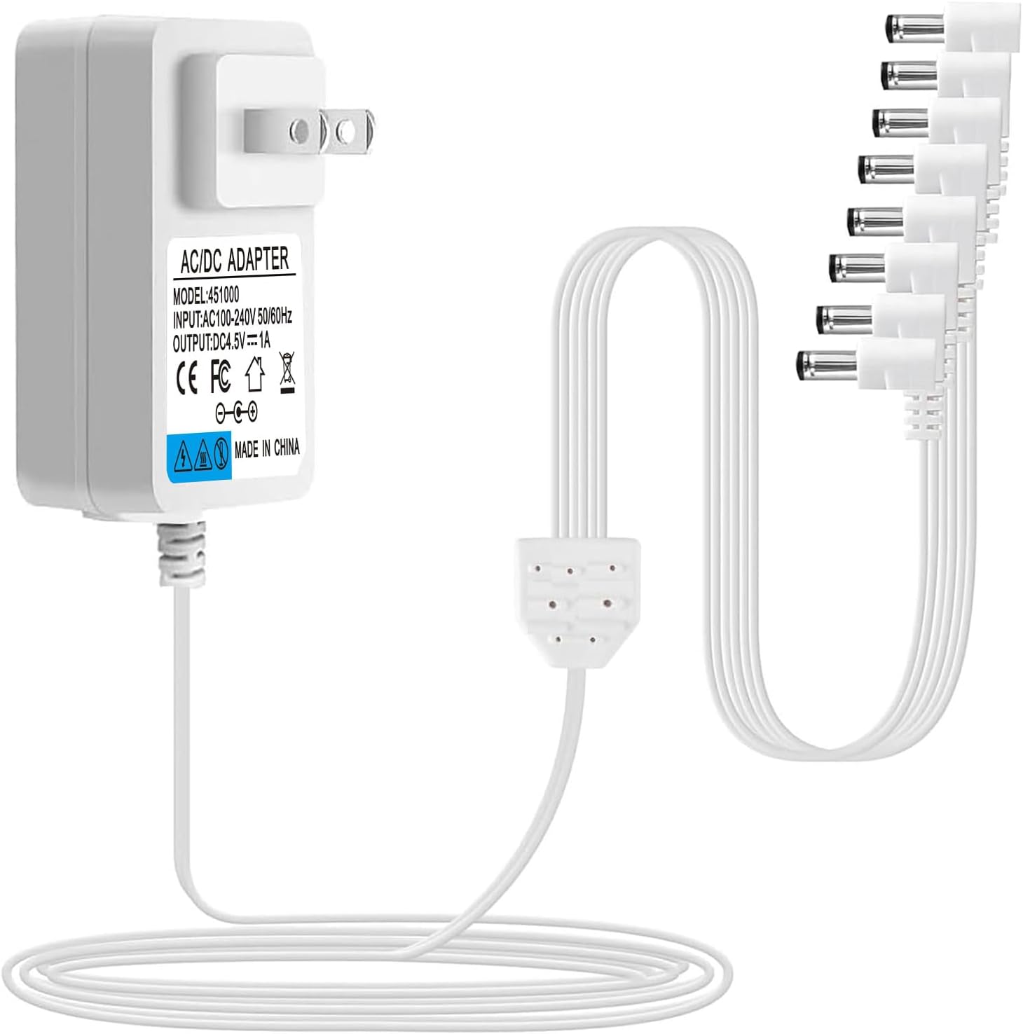 Ousaly 45V Power Adapter with 8 Outputs for Lemax Decorations