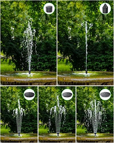 Biling Solar Fountain for Bird Bath and Garden Ponds