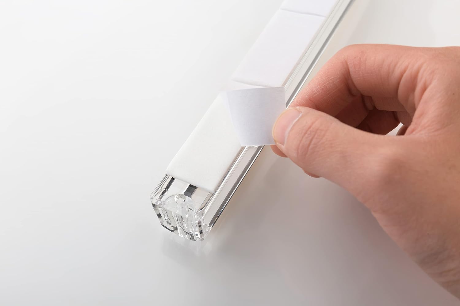 SUPER STAM Plastic Mezuzah Case with Cork Waterproof 5 Pcs Pack