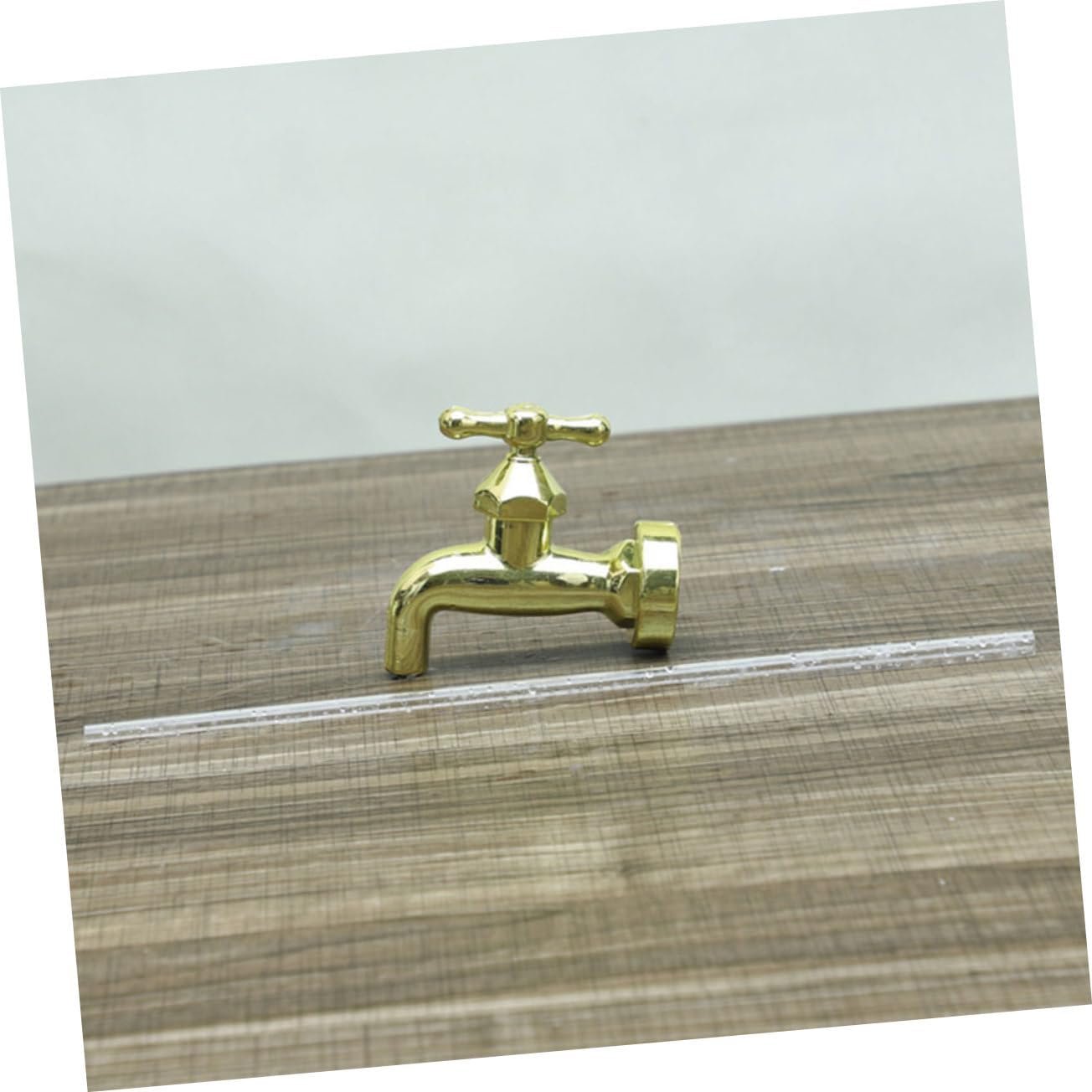 Yardenfun 2Sets Invisible Flowing Spout Water Fountain Faucet for Outdoor Decor