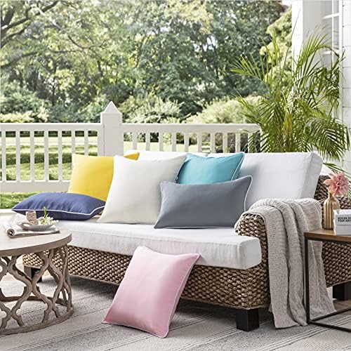 Phantoscope 2 Pack Waterproof Throw Pillow Covers