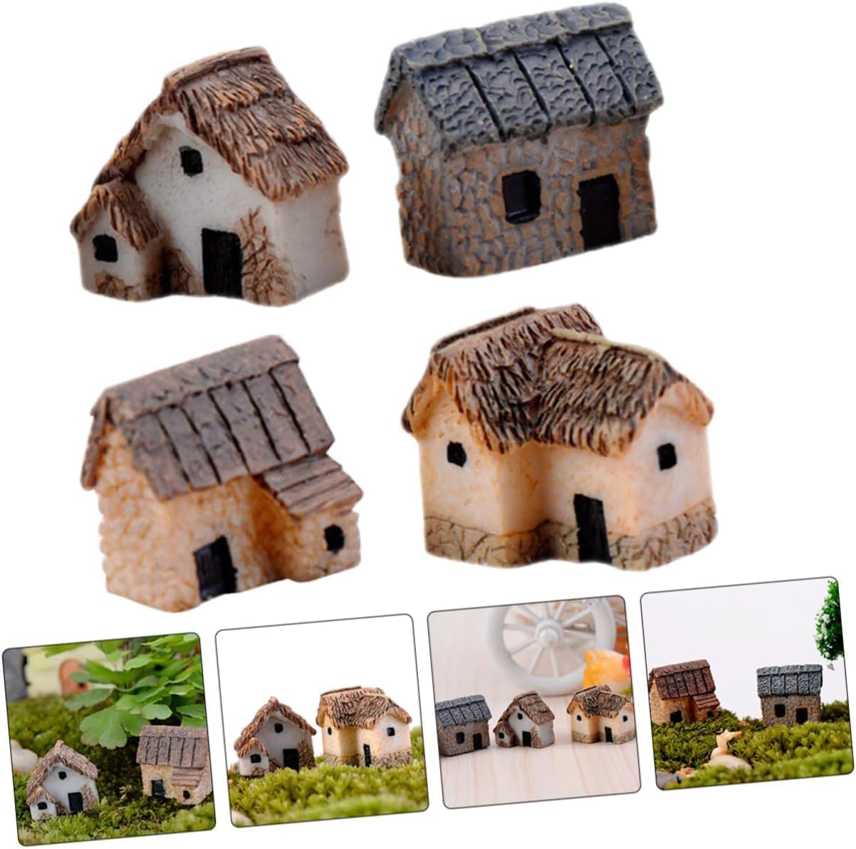 Fairy Garden Mini House Accessory Cottage Figurine