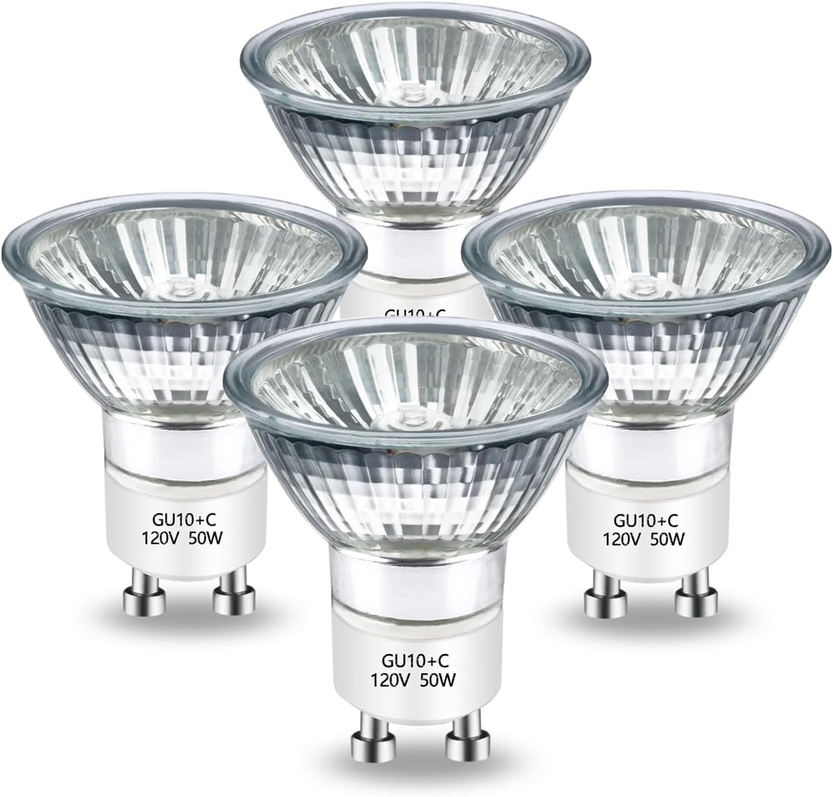 Halogen Bulb 50W GU10 120V NP5 Replacement for Candle Warmer and Scent Wax Burner Pack of 4