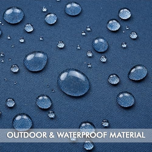MIULEE Pack of 2 Waterproof Outdoor Pillow Covers