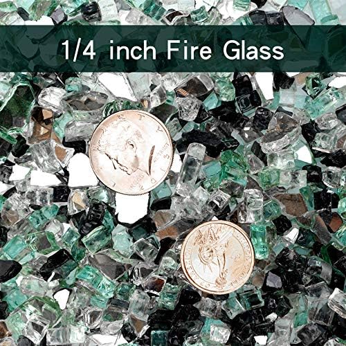Onlyfire 10 Pounds Blended Reflective Fire Glass