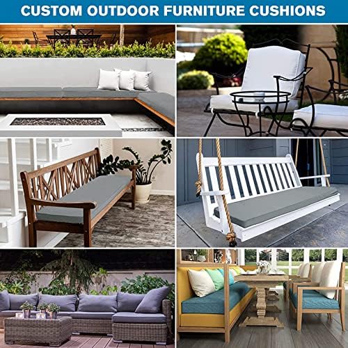 HKX Custom Size Bench Cushion Foam 200 Colors