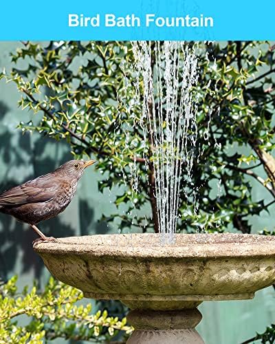 Biling Solar Fountain for Bird Bath and Garden Ponds