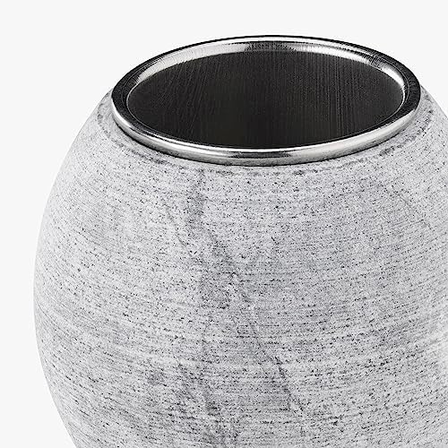 Navaris Sauna Aromatherapy Stone Cup - Soapstone Aroma Bowl for Home Sauna