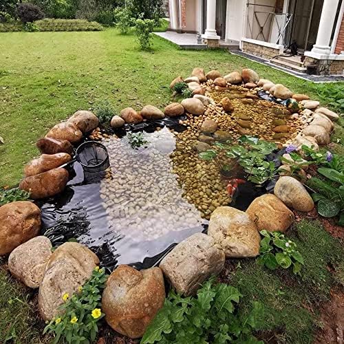 20 Mil HDPE Pond Liner 10x15 FT for Koi and Garden Ponds