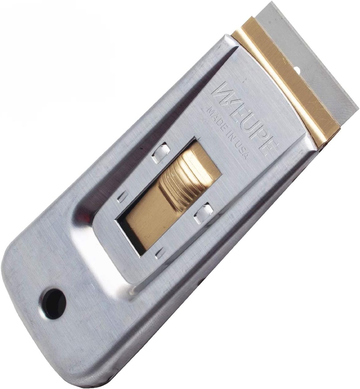 WEUPE Razor Blade Scraper Set with 5 Blades for Car Decals Stickers Glass and Paint