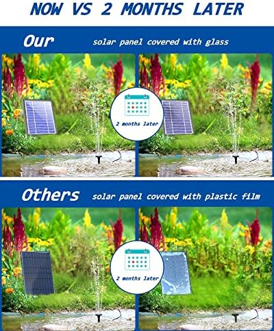 Biling Solar Fountain for Bird Bath and Pond