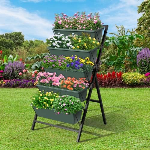 Highpro 5 Tier Vertical Garden Planter Metal