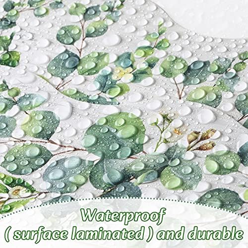 59ft Eucalyptus Boho Border Trim Decor Wall Decals Green Vintage Style