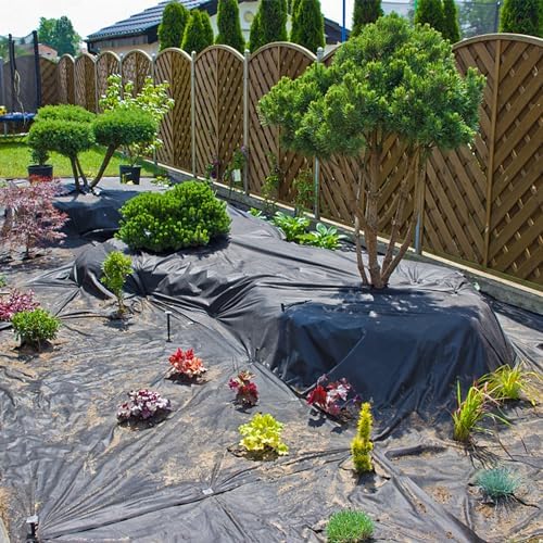 20 Mil HDPE Pond Liner 10x15 FT for Koi and Garden Ponds