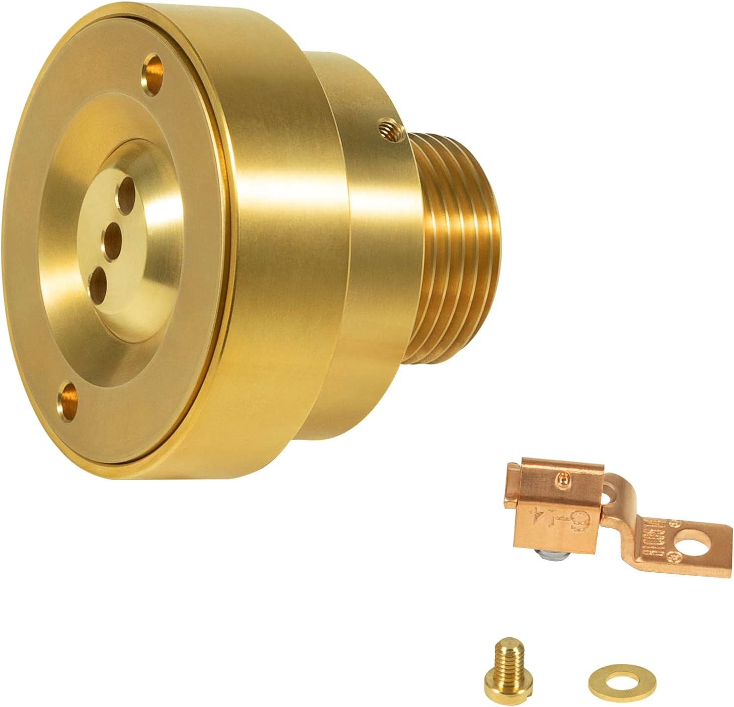 3 Hole Pool Brass Deck Jet Nozzle with Ground Lug for Spa Fountain