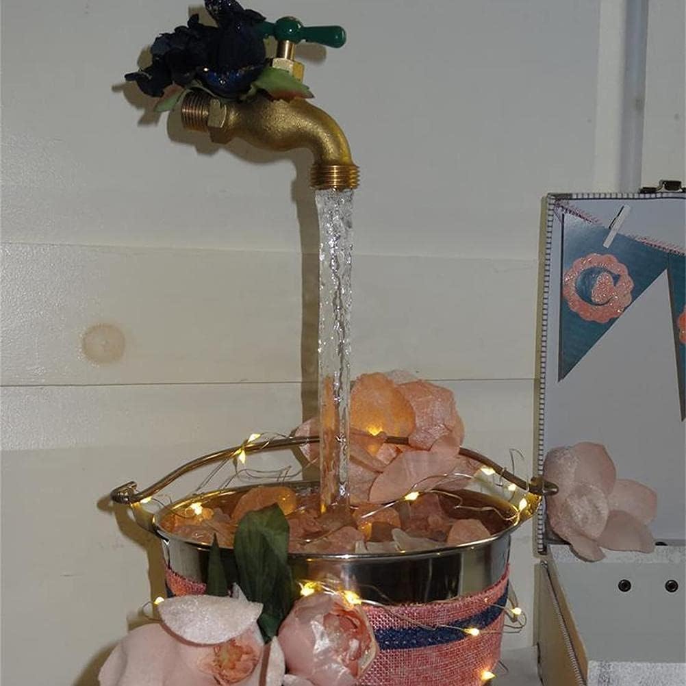 Invisible Flowing Spout Watering Can Fountain - DIY Decor for Yard